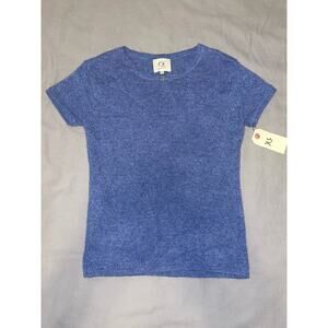 Qi Cashmere - 100% cashmere  sweater / size XS / blue / NWOT